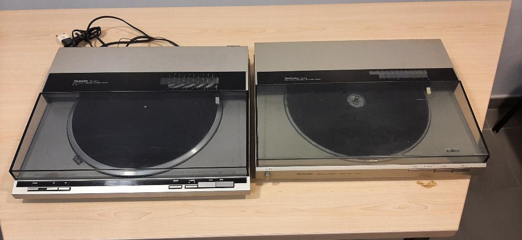 2 X PLATINE TECHNICS TANGENTIEL, TV, Hi-fi & Vidéo, Tourne-disques, Enlèvement, Ne fonctionne pas, Tourne-disque, Technics