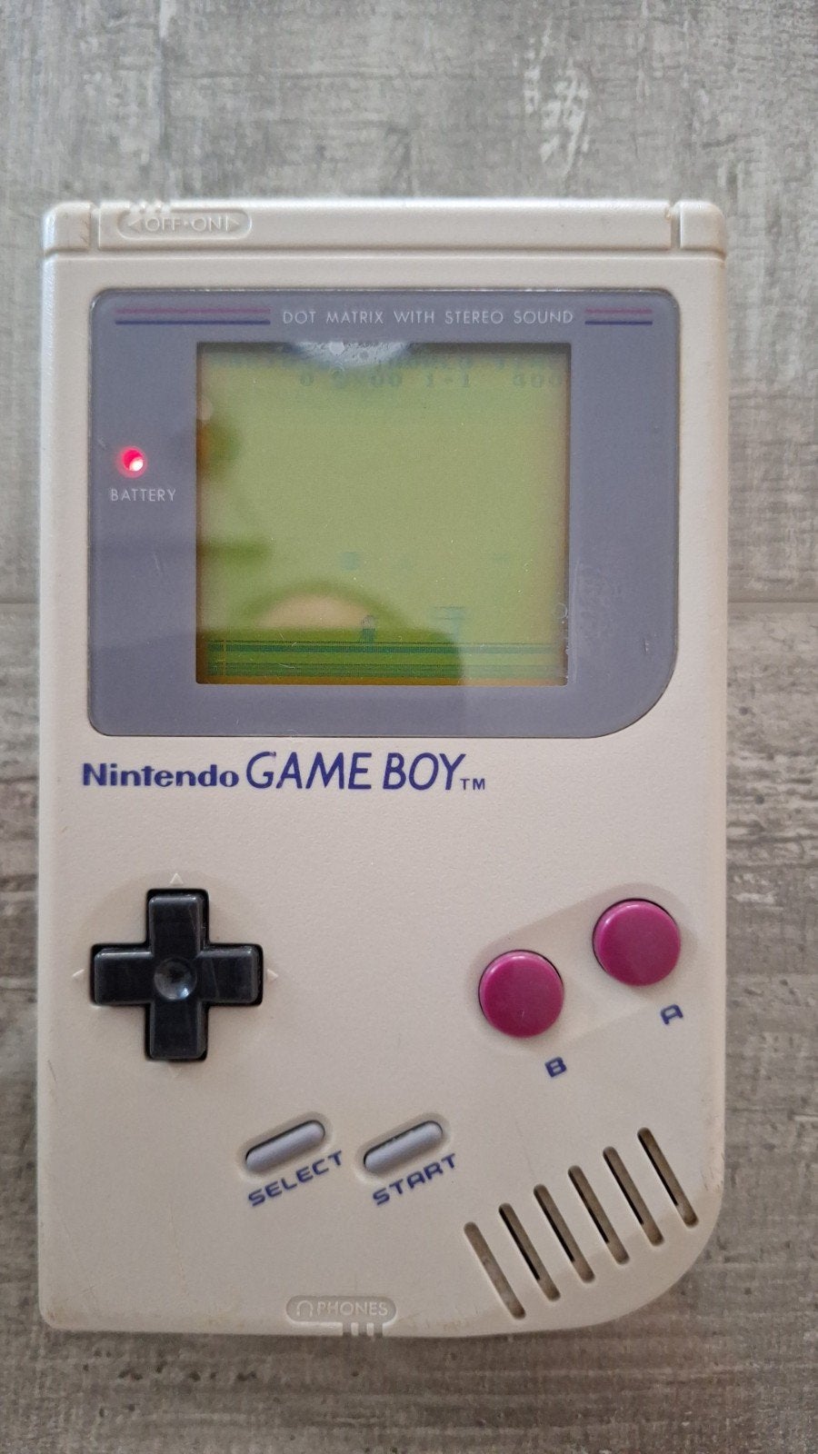 Nintendo Gameboy classic met defect !!!!, Games en Spelcomputers, Spelcomputers | Nintendo Game Boy, Ophalen of Verzenden, Niet werkend