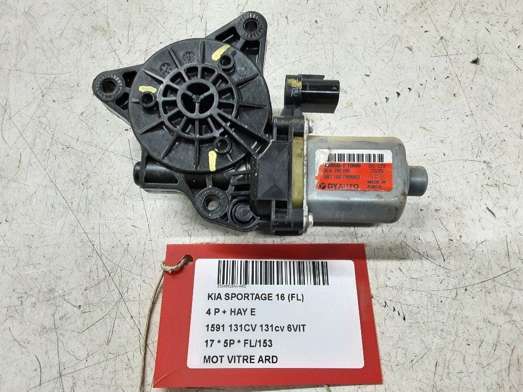 MOTOR RAAMMECHANIEK RECHTS ACHTER Kia Sportage (QL), Mevr. I. Hauben, Achter, Rue de l'Espoir 34 34
4030  GRIVEGNÉE, BE, Info@Collignon.be