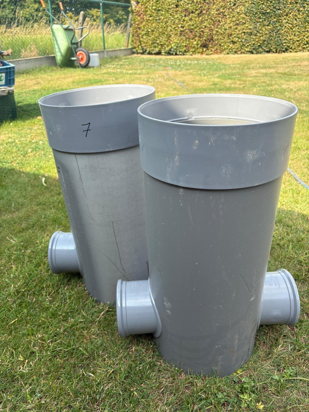 Toezichtsputje PVC DN250 - 2x 110, Doe-het-zelf en Bouw, Ophalen, Nieuw, PVC