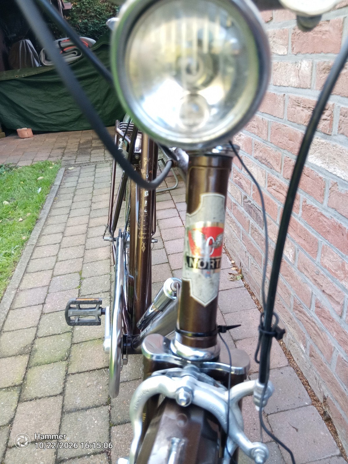 Volledig professionele gerestaureerde Norta herenfiets, Enlèvement