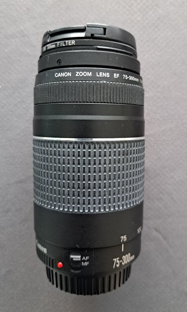 CANON Objectif zoom 75-300 mm, Téléobjectif, Comme neuf, Zoom, Canon EF