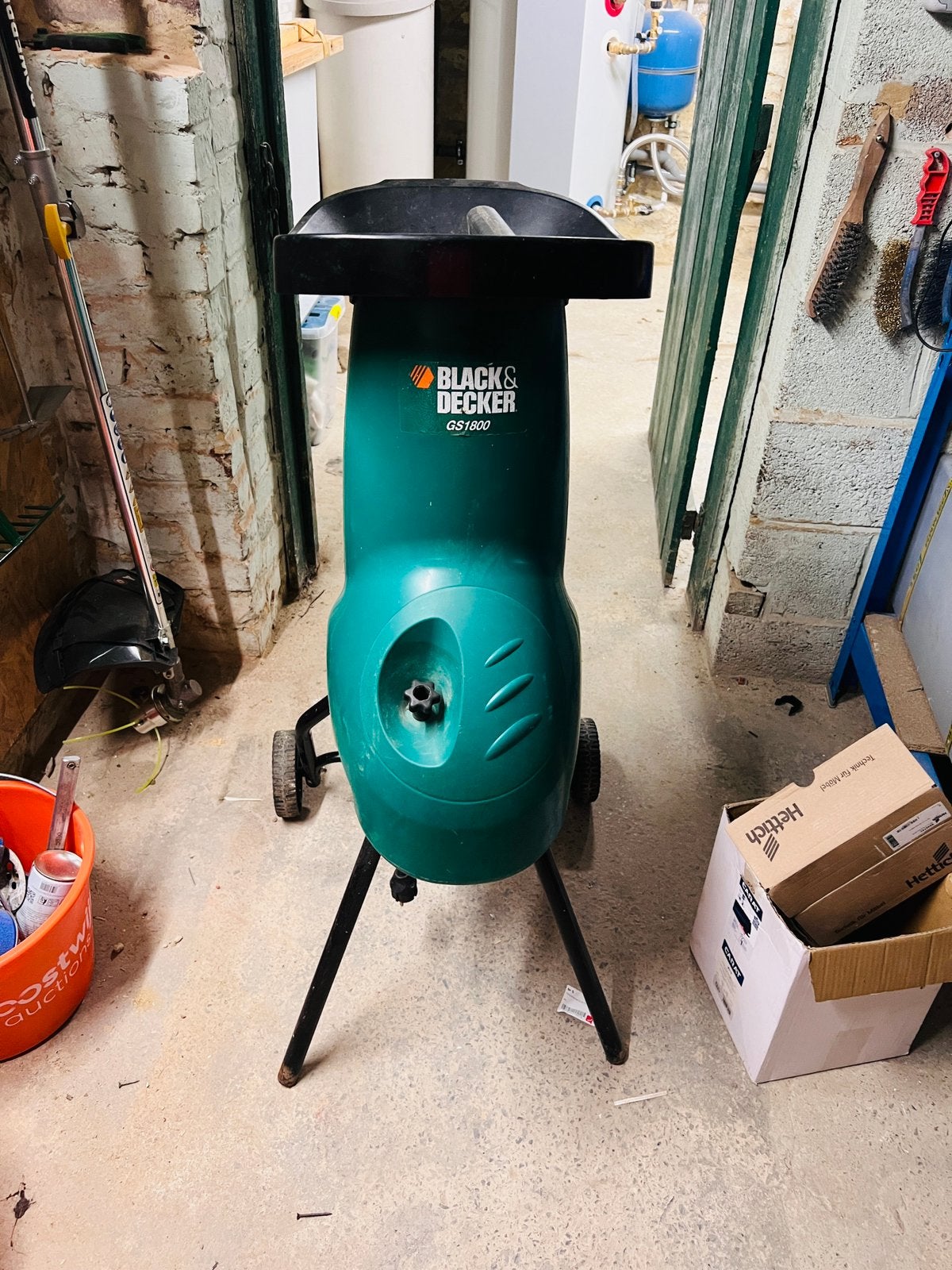 Broyeur Black & Decker, Jardin & Terrasse, Déchiqueteurs, Enlèvement, Comme neuf