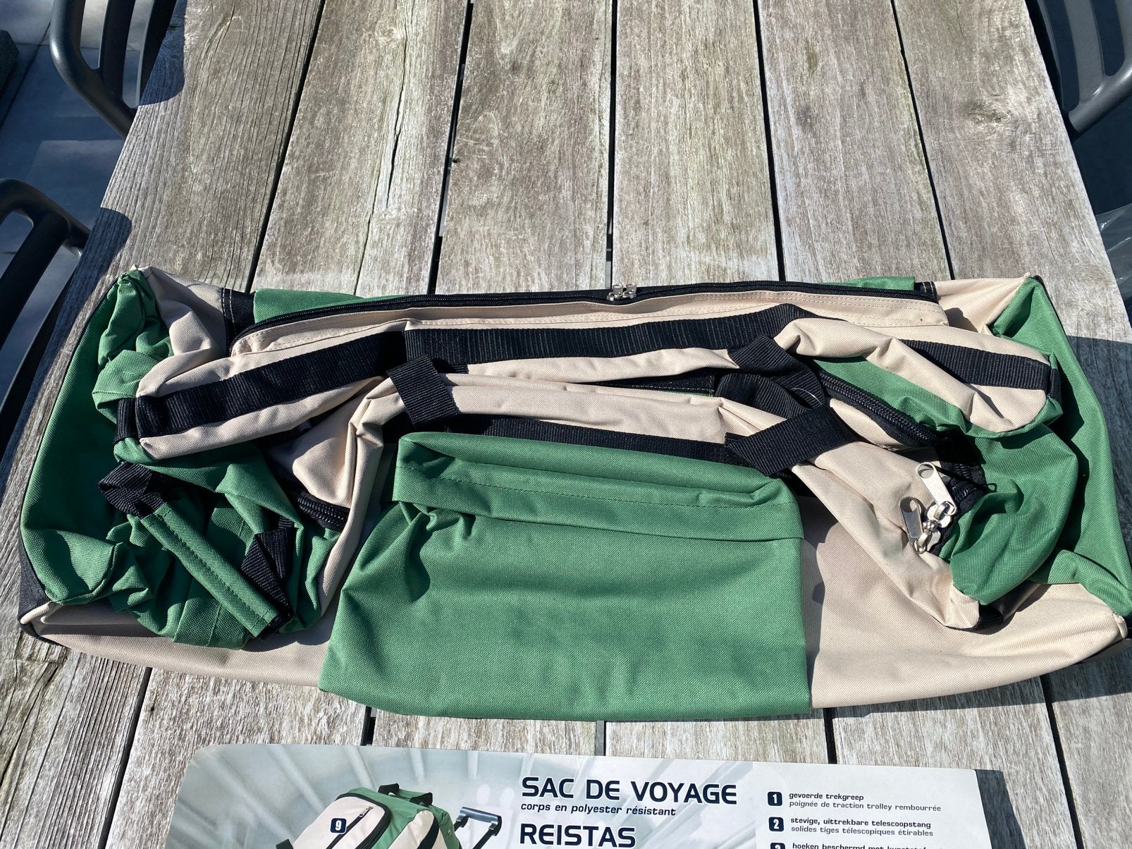 Reistas NIEUW, Uitschuifbare handgreep, Nieuw, Ophalen of Verzenden, 60 tot 80 cm