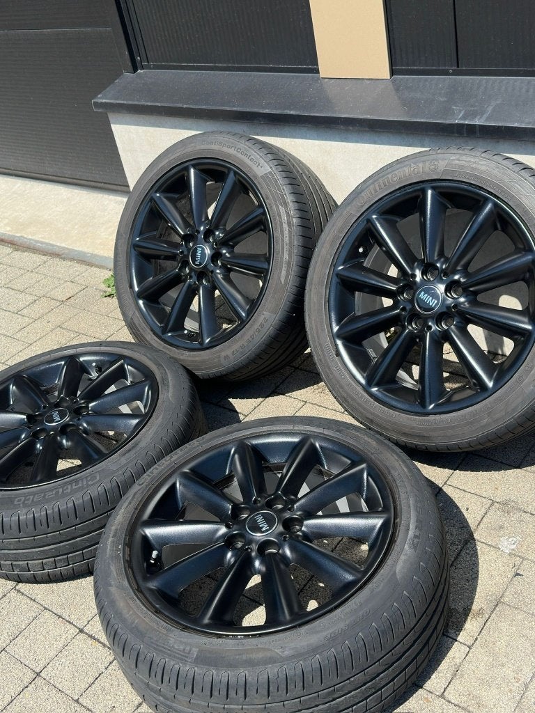 5x112 mini 225 45 R17 2xpirelli 2xcontinental, Enlèvement, Mini