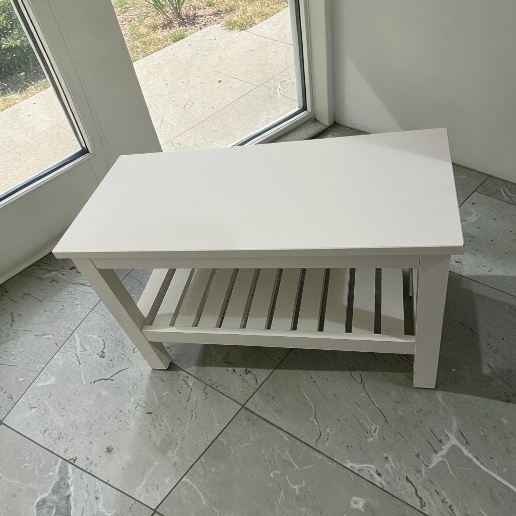 Titel: IKEA HEMNES schoenenbank wit – gebruikte staat, Enlèvement, Utilisé