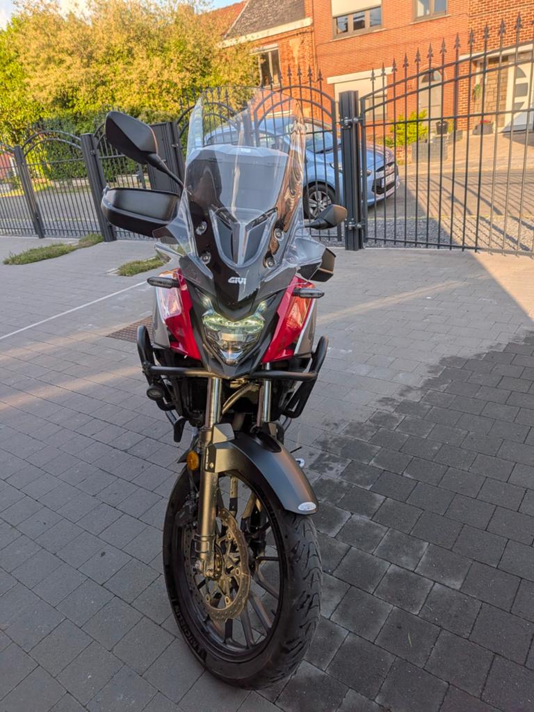 Honda CB500X 34000 km uit 2021, Motoren, Particulier, Handvatverwarming