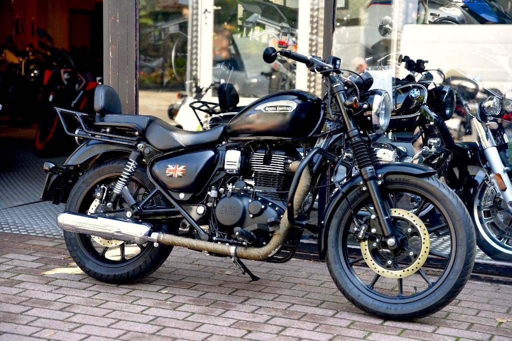 ROYAL ENFIELD METEOR 350 ***MOTOVERTE.BE***, Motos, 350 cm³, Entreprise, Occasion, 12 à 35 kW