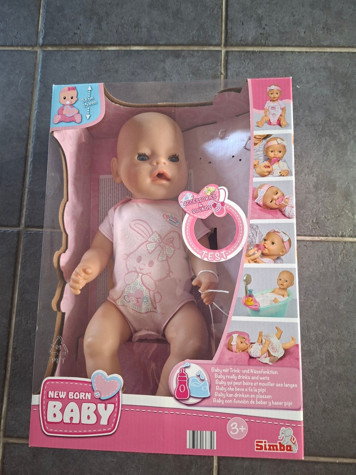 pop baby born, Ophalen of Verzenden