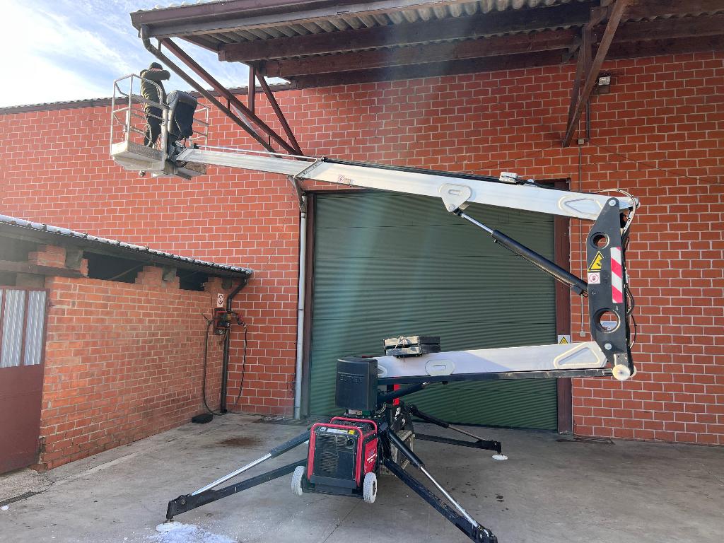 TEUPEN LEO 13 GT hoogwerker / spinhoogwerker, Zakelijke goederen, Machines en Bouw | Liften, Steigers en Ladders, Ophalen
