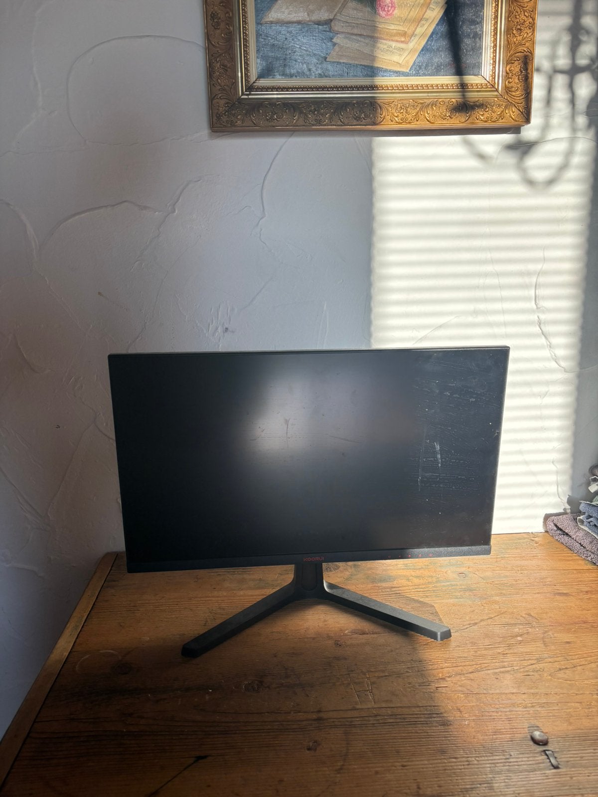 Koorui gaming monitor 144 fps, Computers en Software, Monitoren, Ophalen, Zo goed als nieuw, Gaming