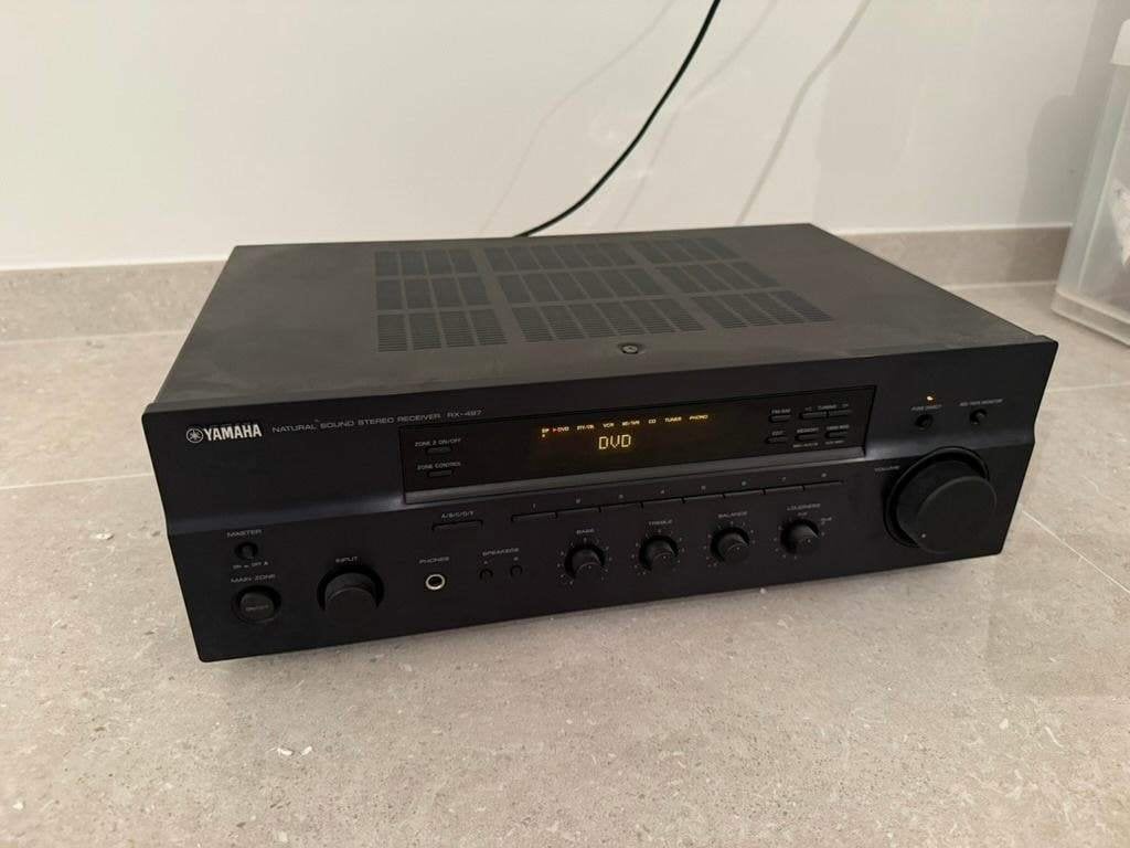 Récepteur stéréo Yamaha RX-49 - Amplificateur+ Tuner- 75Wx 2, Yamaha, Comme neuf, Enlèvement, Stéréo