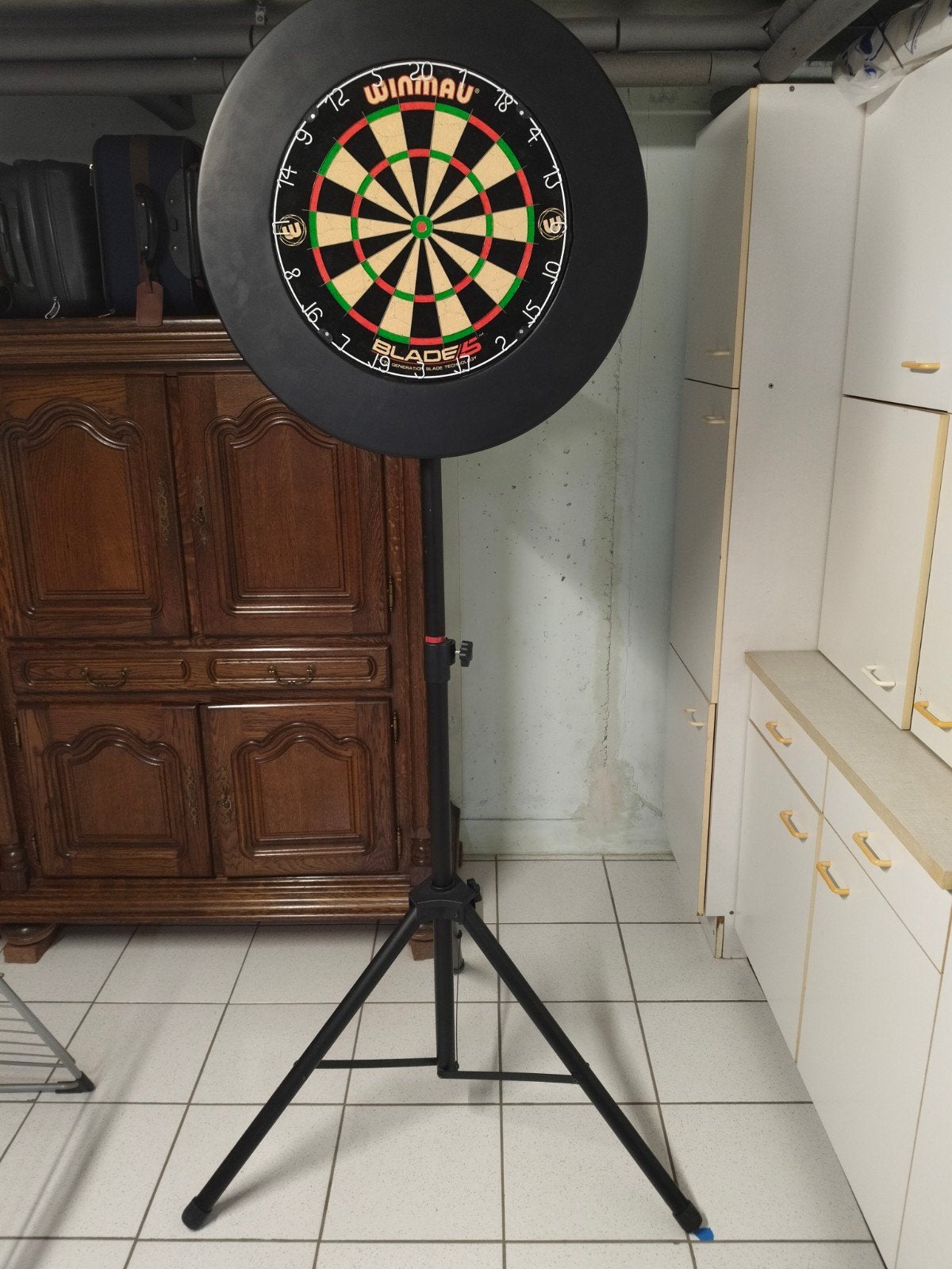 Nog nieuw bijna niet gebruikt lees beschrijving, Sport en Fitness, Darts, Ophalen, Dartbord