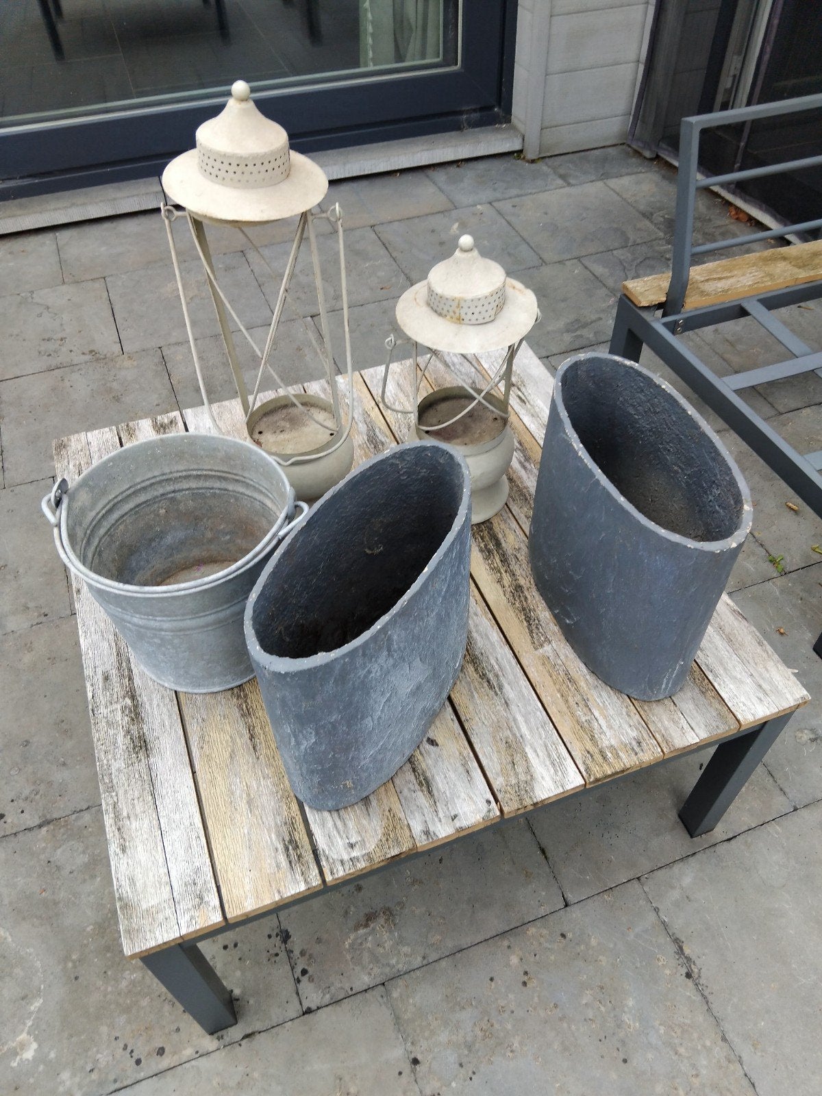 lot pour le jardin, Tuin en Terras, Bloembakken en Plantenbakken, Ophalen, Gebruikt, Tuin
