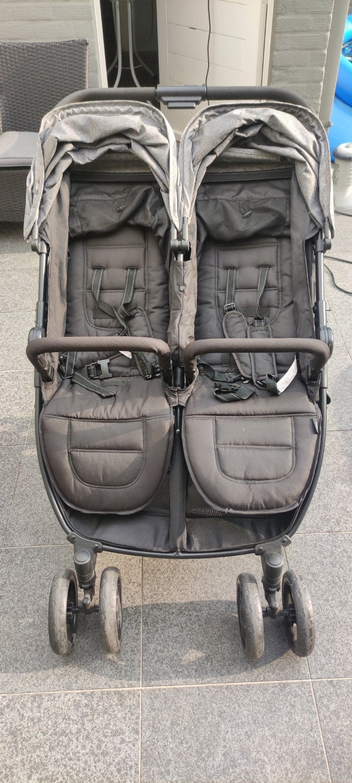 Dubbel buggy Kekk, Kinderen en Baby's, Kinderwagens en Combinaties, Ophalen of Verzenden, Gebruikt