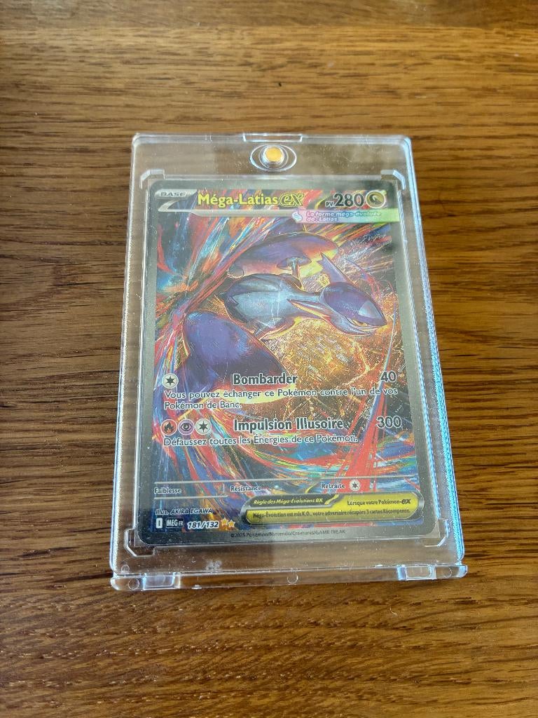 Carte Pokemon Mega Latias EX, Ophalen of Verzenden, Zo goed als nieuw, Losse kaart