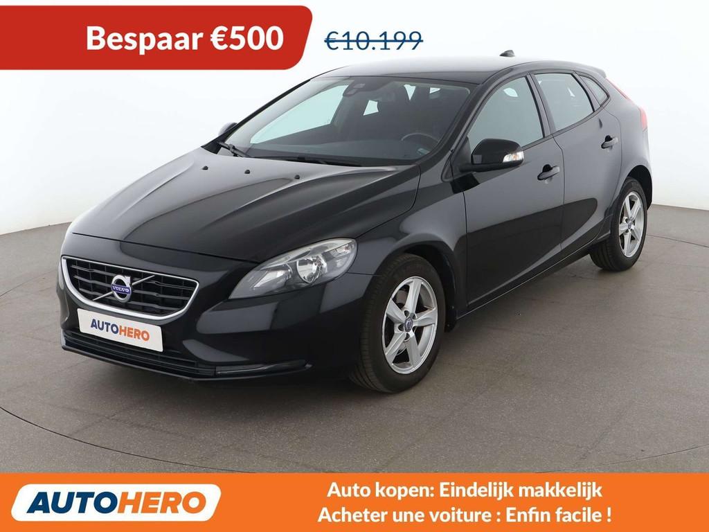 Volvo V40 2.0 D2 Kinetic (bj 2015), Auto's, Voorwielaandrijving, Gebruikt, Zwart, 1969 cc