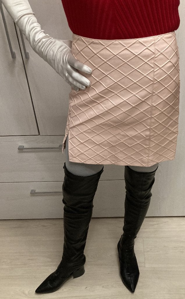 Oudroze neplederen minirokje Miss Selfridge maat 34, Kleding | Dames, Nieuw, Ophalen of Verzenden, Roze, Maat 34 (XS) of kleiner