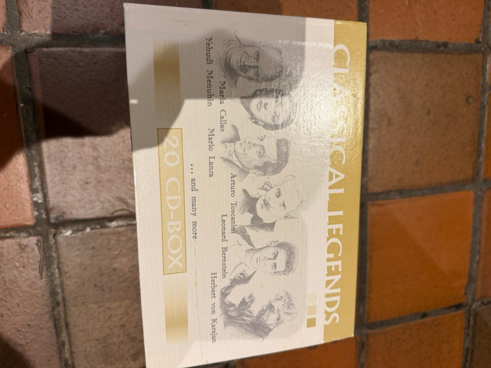 Cd box Classical Legends, Ophalen, Zo goed als nieuw