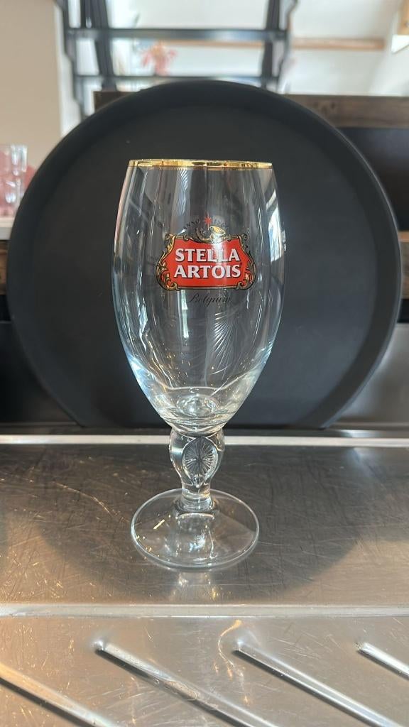 21 Stella bierglazen 33cl, Enlèvement ou Envoi, Comme neuf, Verre à bière