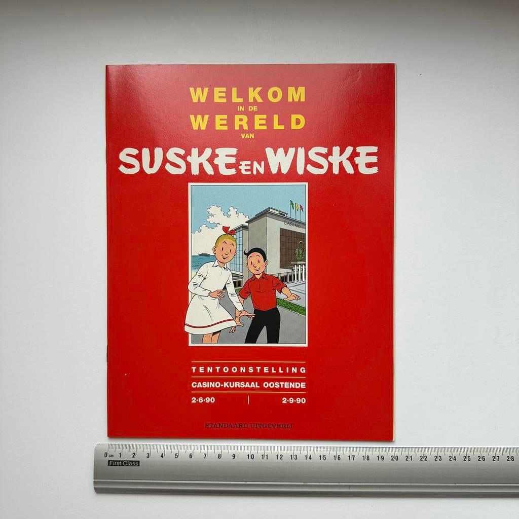Suske en Wiske : Tentoonstelling Casino Oostende 1990, Verzenden, Suske en Wiske, Nieuw, Boek of Spel