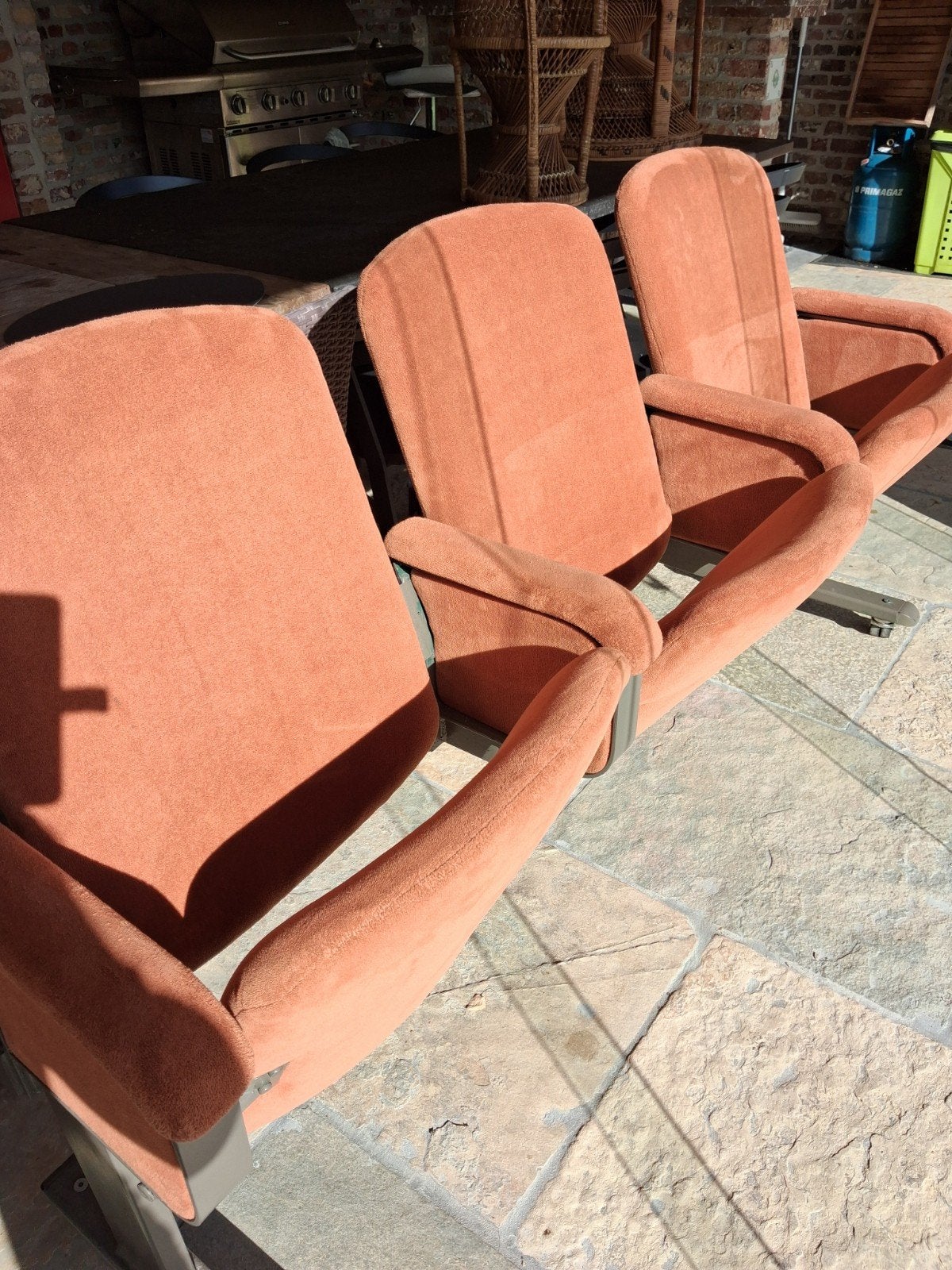 cinemastoelen, Enlèvement
