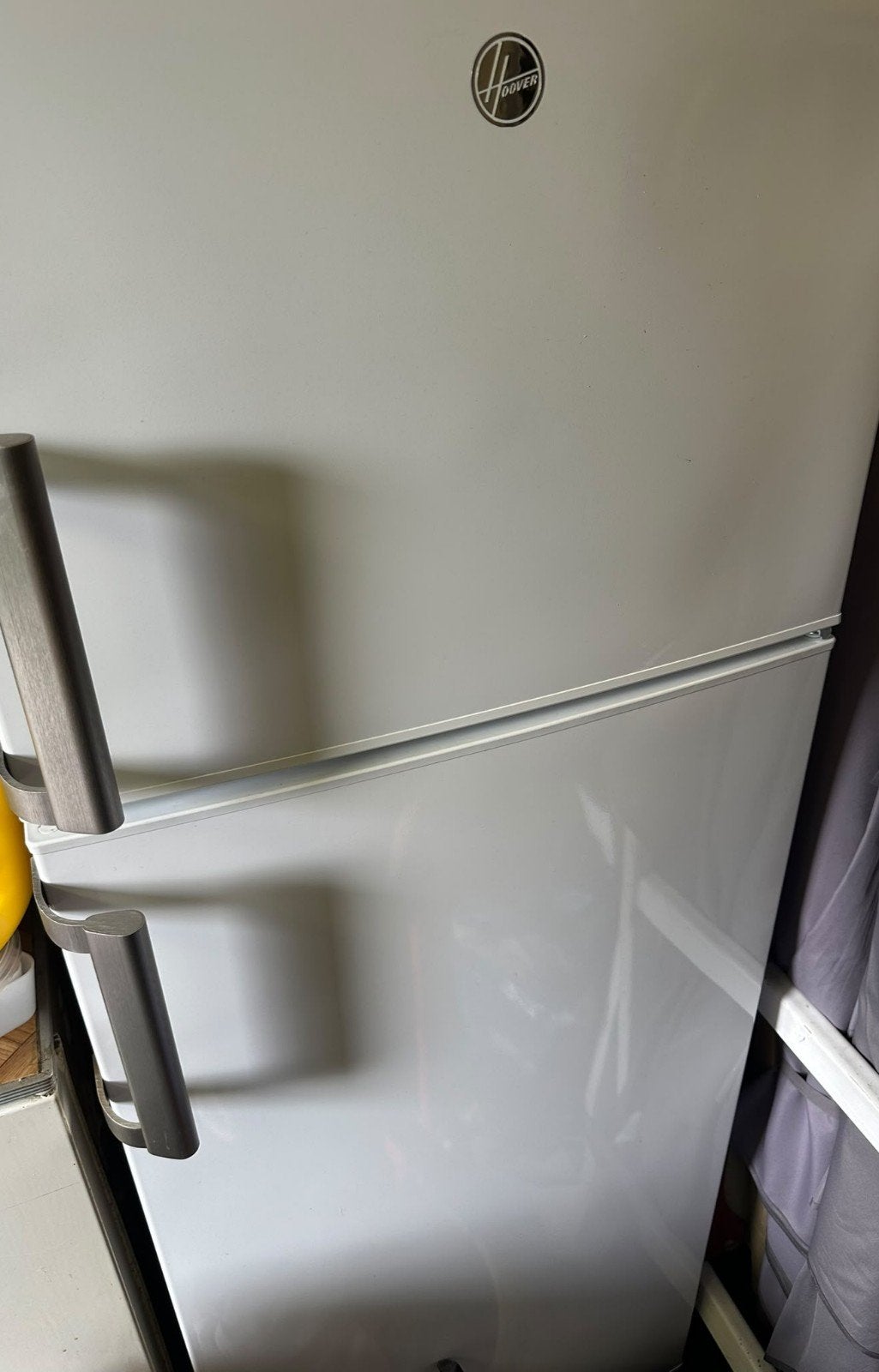 2 Hoover Frigo's wit, Elektronische apparatuur, Ophalen, Gebruikt, Met aparte vriezer