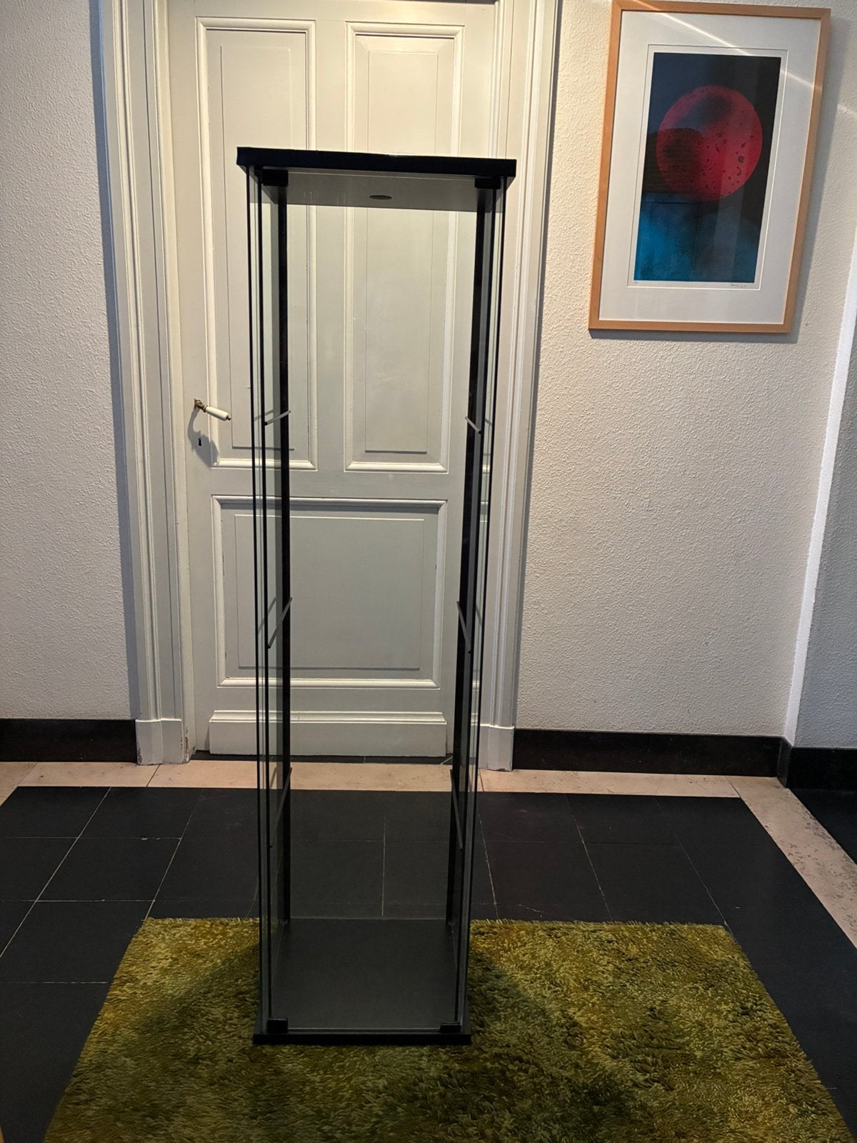 Belle vitrine en verre, Maison & Meubles, 25 à 50 cm, Avec porte(s), Verre, Utilisé