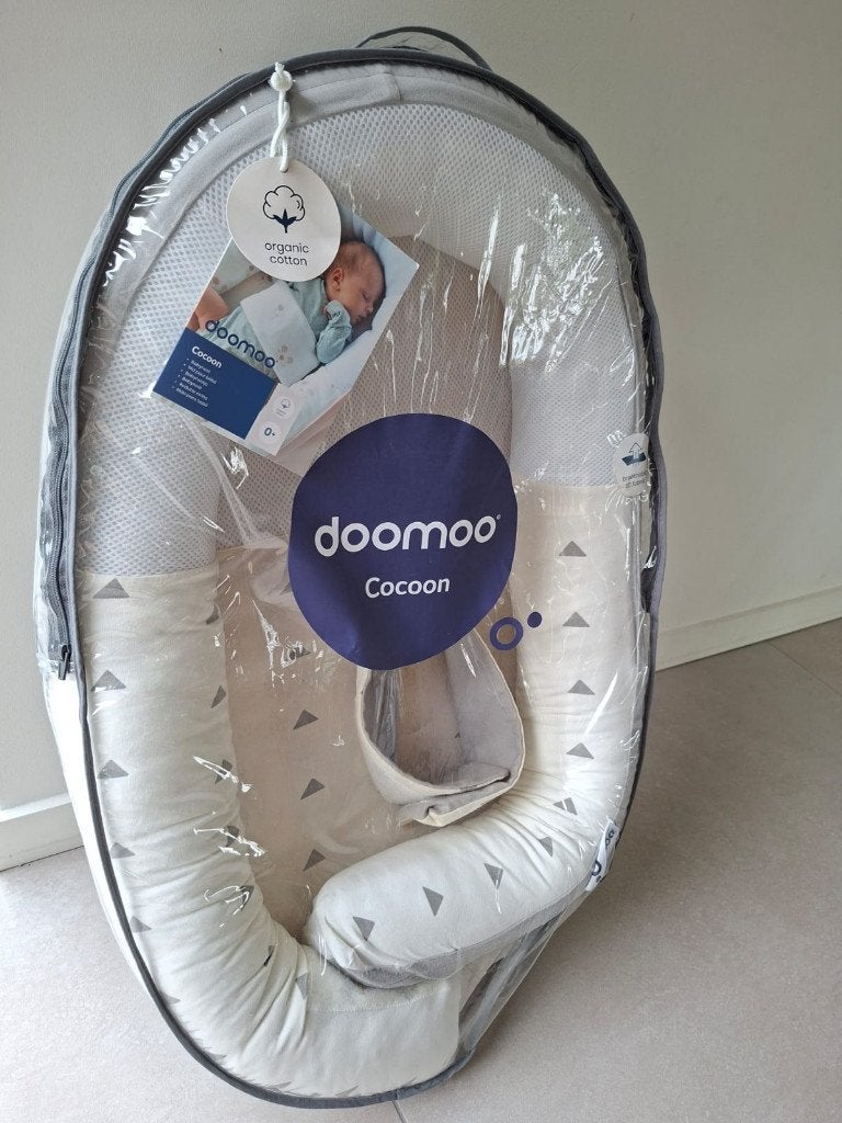 doomoo Babynestje Cocoon, Enfants & Bébés, Blanc, Respirant, Enlèvement, Utilisé
