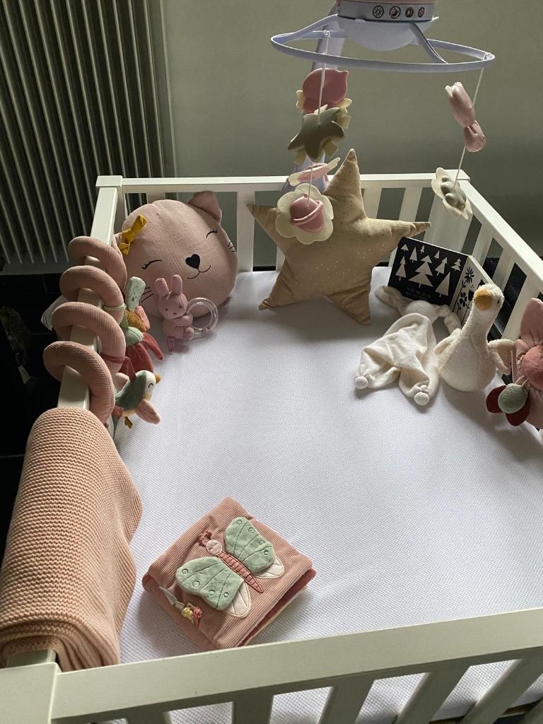 Babybedje, Kinderen en Baby's, Ophalen, 70 tot 85 cm, Zo goed als nieuw, Minder dan 140 cm