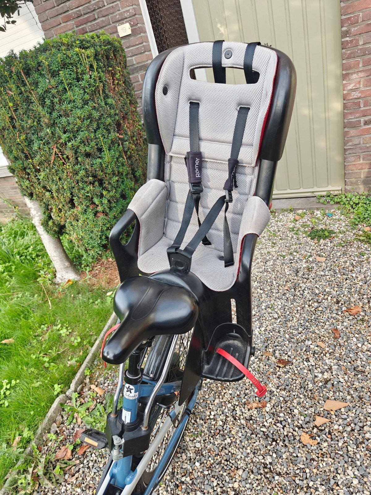 Römer Jockey Comfort, Fietsen en Brommers, Ophalen, Achterzitje, Römer, Gebruikt