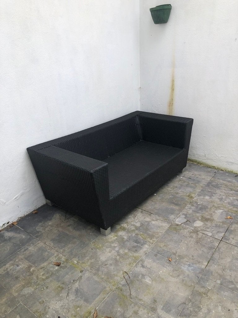 Tuinbank, Tuin en Terras, Ophalen, Gebruikt, Kunststof