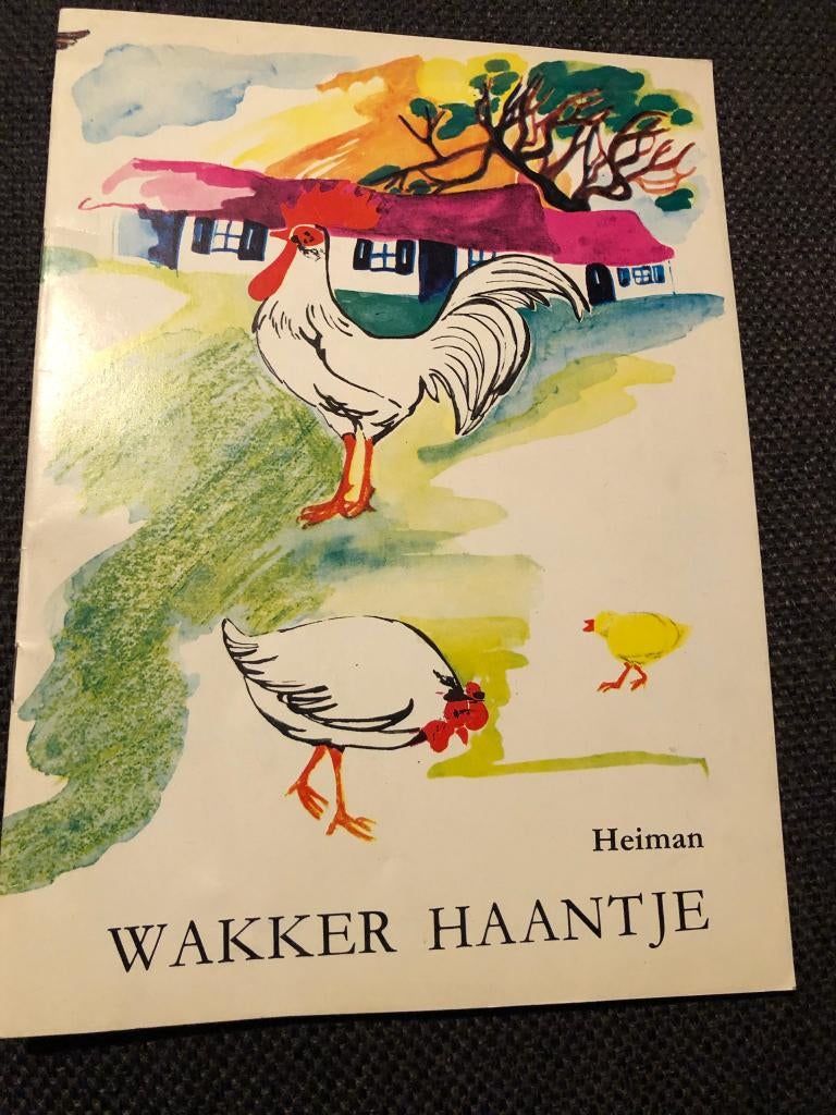 Wakker Haantje - Heiman *Kempische Boekhandel 1969*, Boeken, Gelezen, Heiman, 5 of 6 jaar, Fictie algemeen