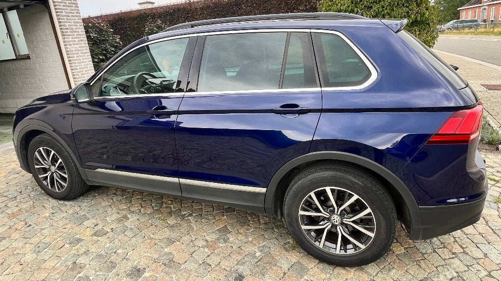 Tiguan, Auto's, Volkswagen, Voorwielaandrijving, Stof, Blauw, Multifunctioneel stuurwiel