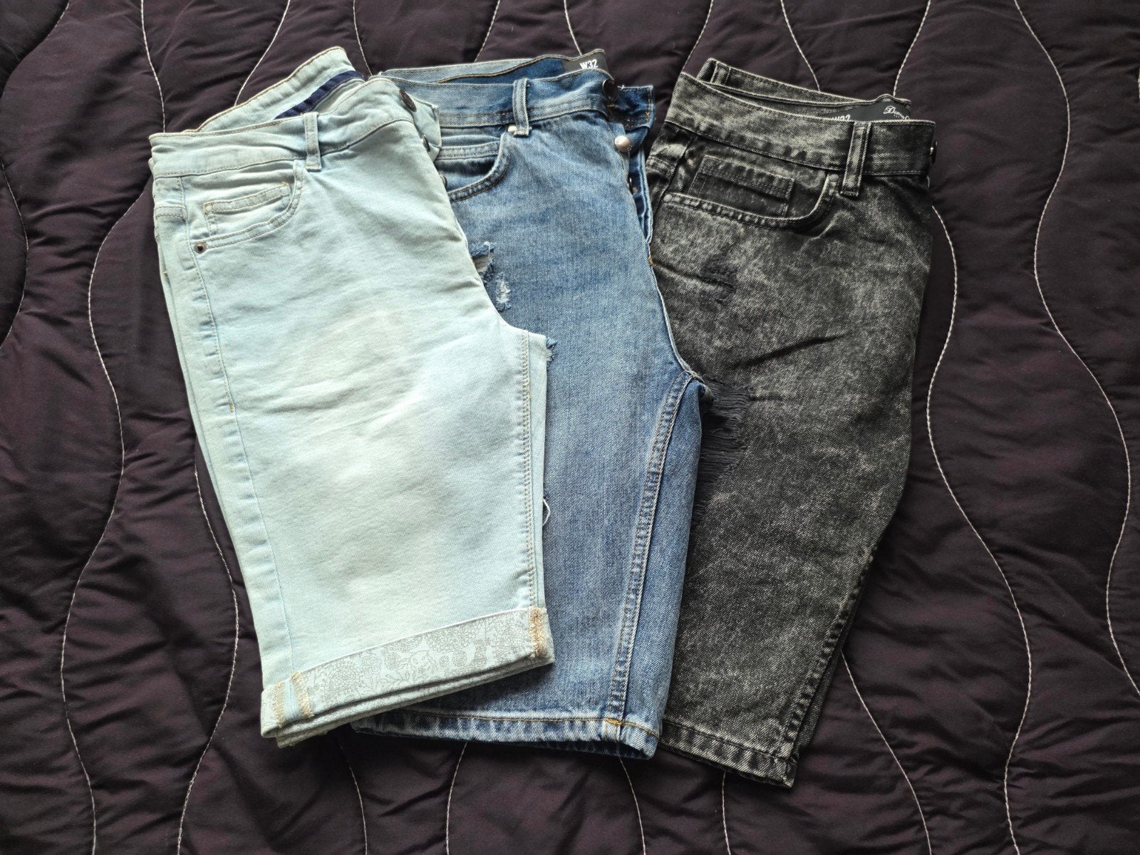 Lot de 3 shorts en jean Denim Co, Enlèvement ou Envoi, Bleu