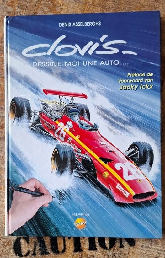 Livre CLOVIS Dessine-moi une auto Edit. DPPC 1998 (B) Neuf, Boeken, Auto's | Boeken, Zo goed als nieuw, Algemeen, Ophalen of Verzenden