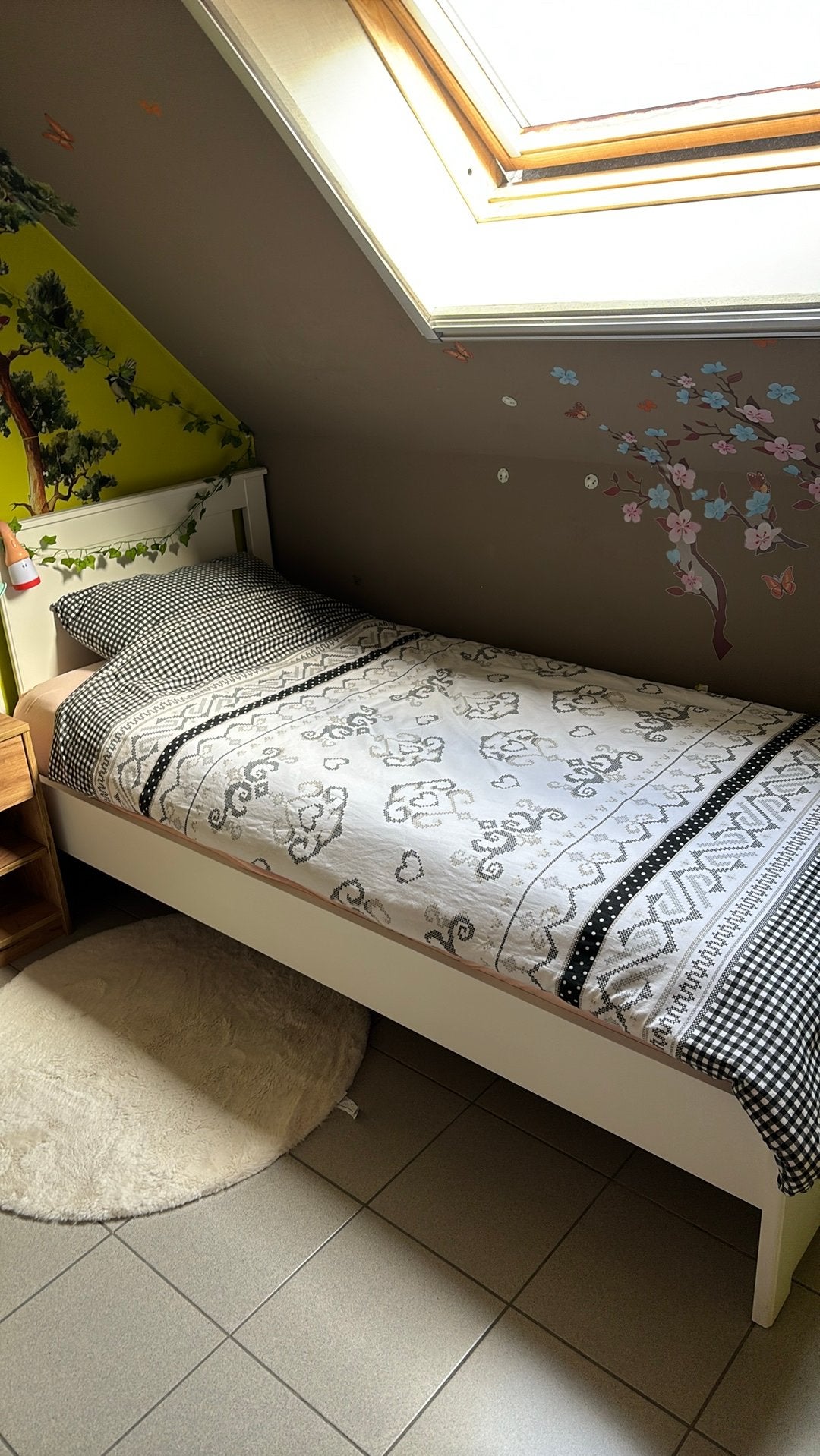 Bed VOLLEDIG, Ophalen, Gebruikt, 90 cm, Eenpersoons
