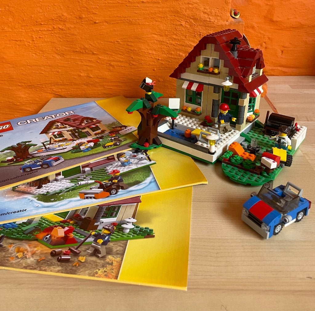 3 in 1 LEGO huis, City, Lego, Ophalen of Verzenden, Complete set
