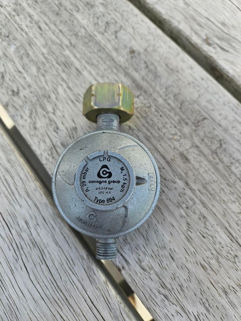 Lpg ontspanner 29mbar din koppeling type 694, Tuin en Terras, Ophalen
