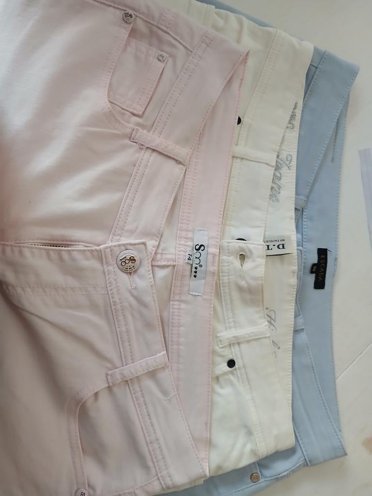 Merk broeken, Kleding | Dames, Ophalen of Verzenden, Maat 42/44 (L), Wit