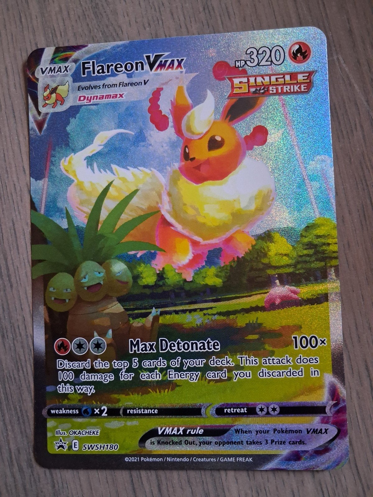 pokemonkaart Flereon, Ophalen of Verzenden
