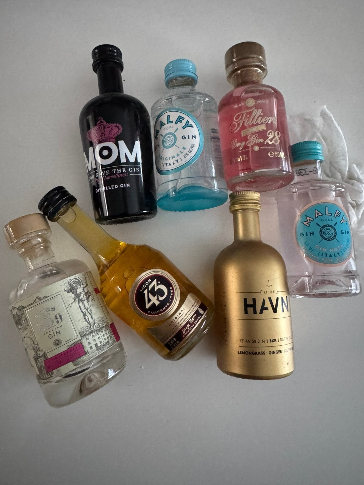Gin mini bottle, Ophalen of Verzenden, Zo goed als nieuw