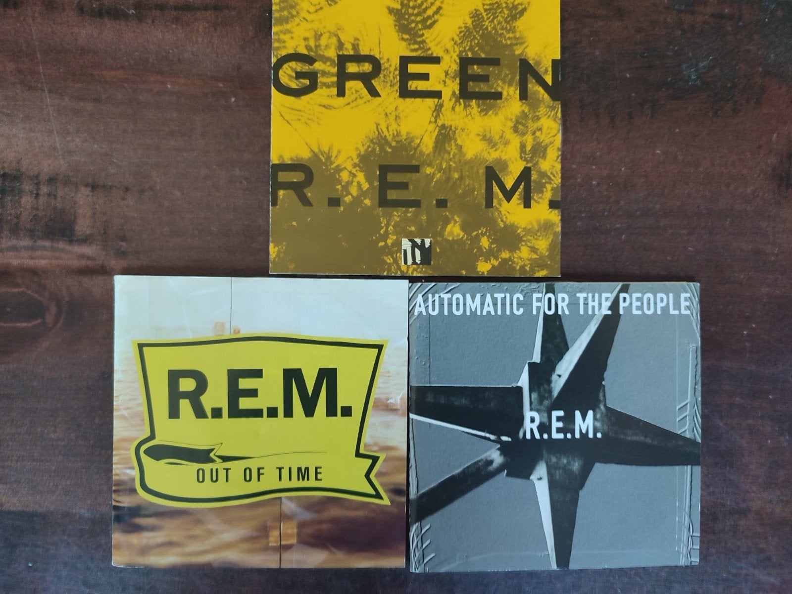 3x CD : R.E.M. (cd's + inlay, geen doosje/rugzijde), Ophalen of Verzenden