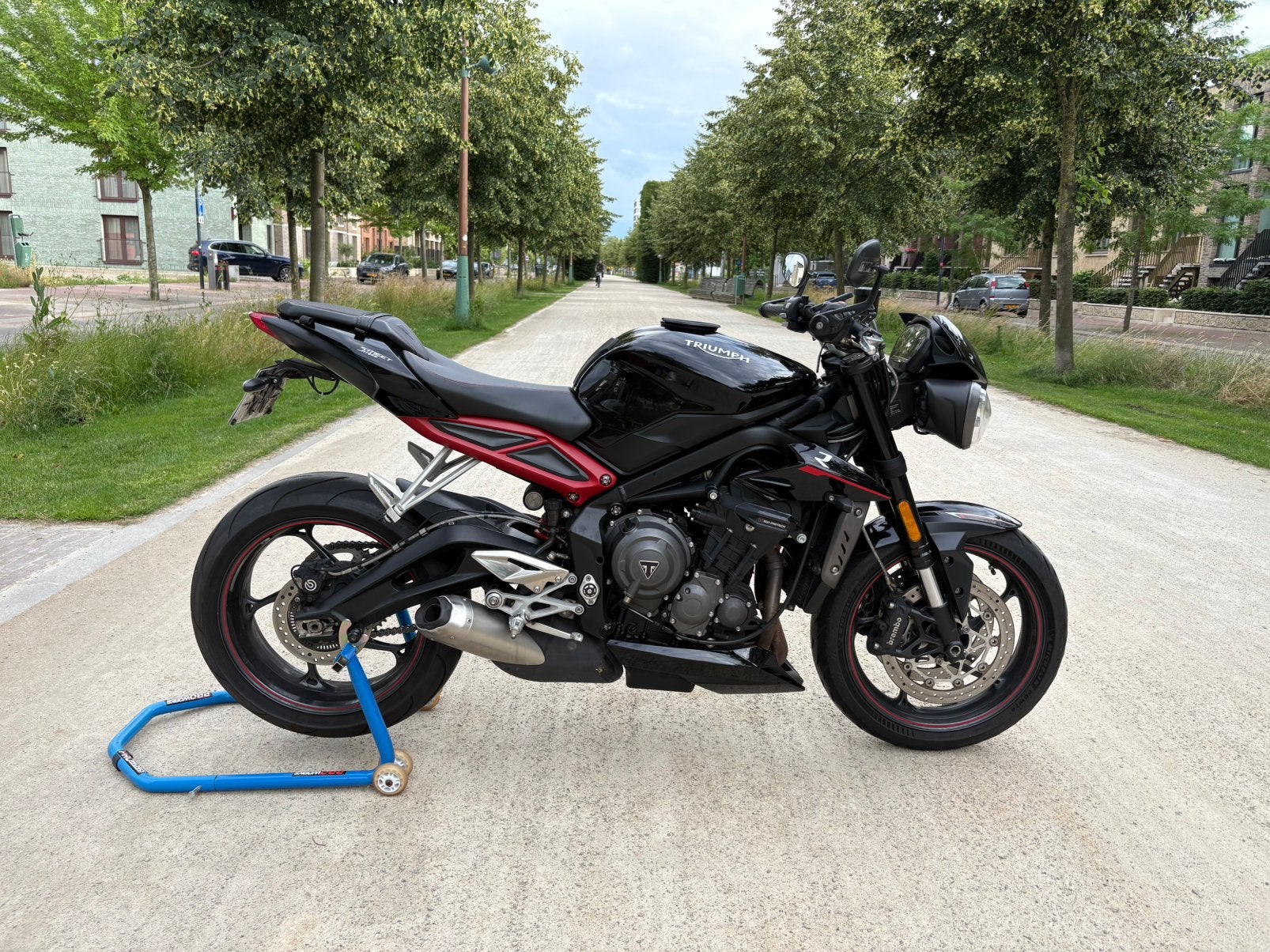 Triumph Street Triple 765R 2018, Permis Moto A, Occasion, Plus de 35 kW, Particulier