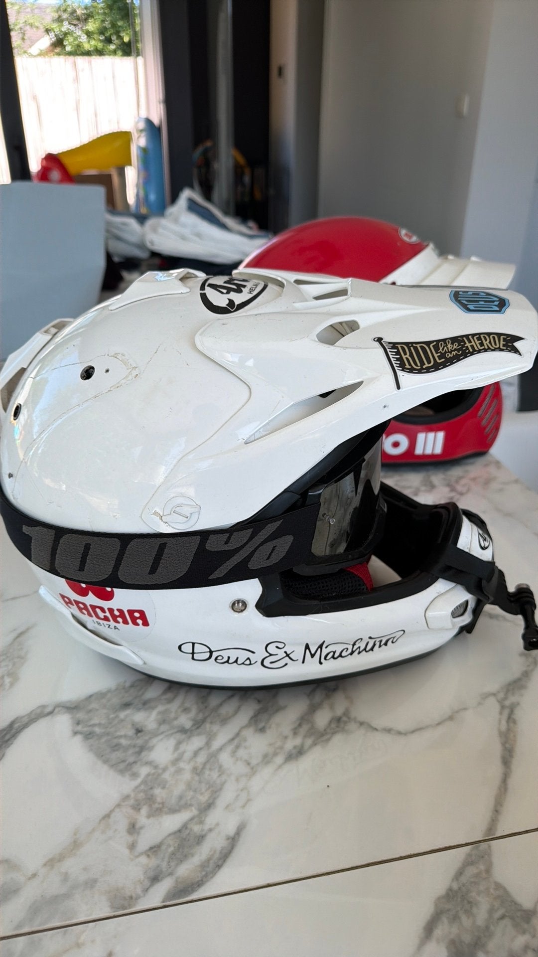 Arai mx-v crosshelm, Motoren, Kleding | Motorhelmen, Ophalen, Arai