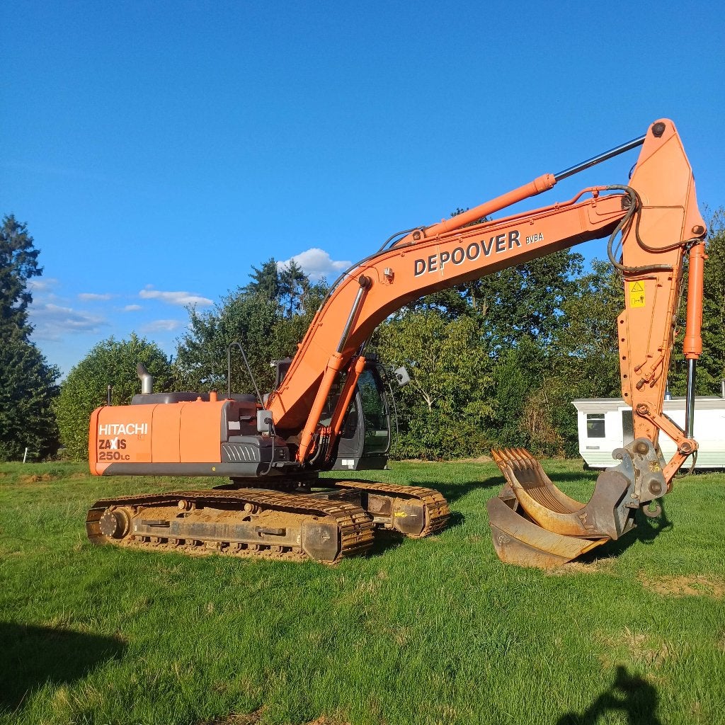 Hitachi ZX250LC-5(full option/gps voorbereid/rijwerk 70%, Zakelijke goederen, Ophalen of Verzenden