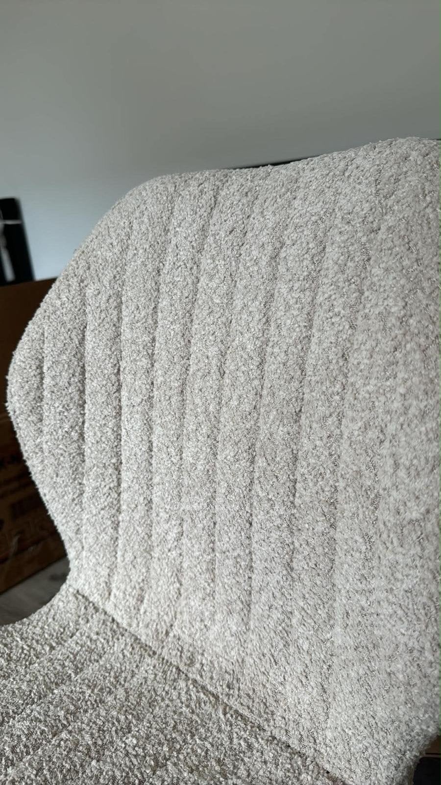 chaises de salle à manger en peluche, Maison & Meubles, Chaises, Enlèvement ou Envoi