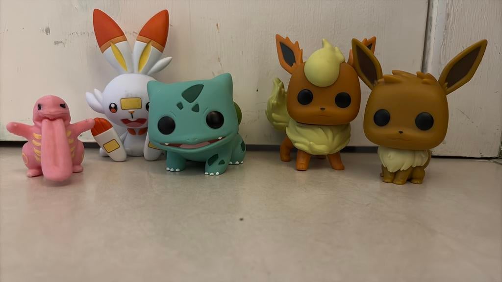 Pokemon popetjes, Kinderen en Baby's, Speelgoed | Knuffels en Pluche, Ophalen of Verzenden, Zo goed als nieuw