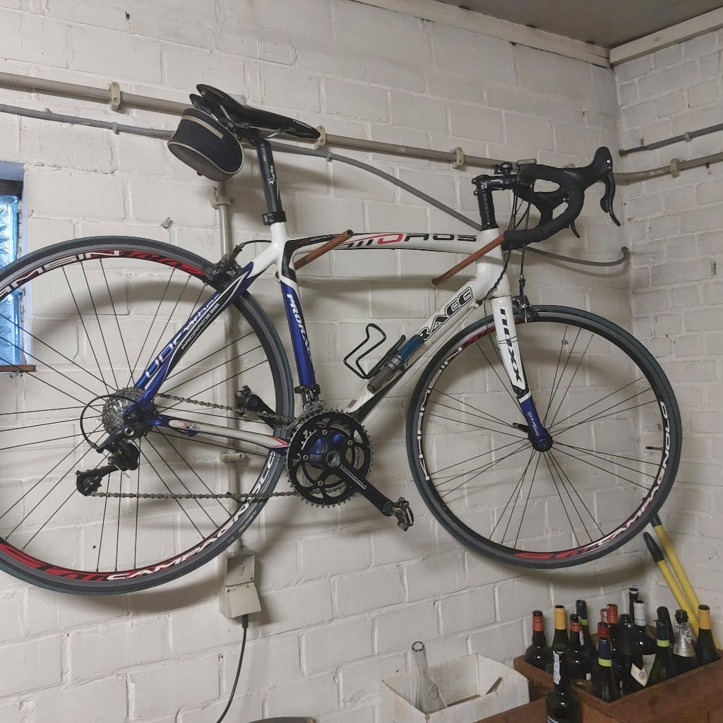 racefiets heren Prorace carbon maat 57-58, Autres marques, Frein sur jante, 57 à 61 cm, Comme neuf
