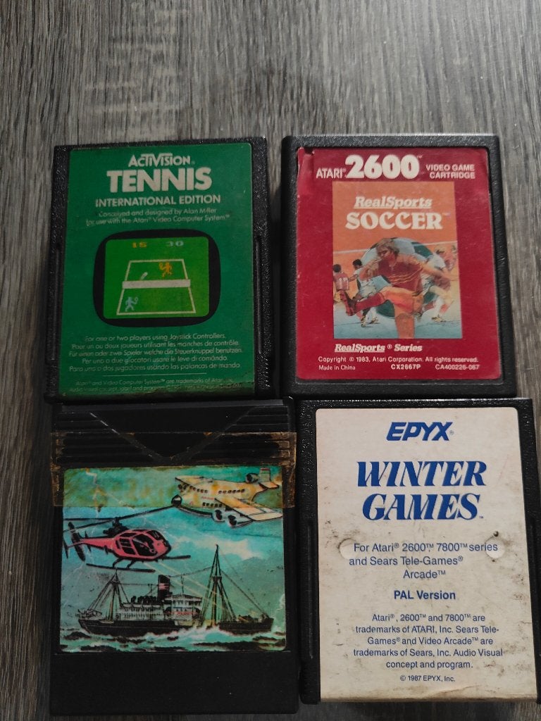 lot de 4 jeux Atari, Consoles de jeu & Jeux vidéo, Enlèvement ou Envoi